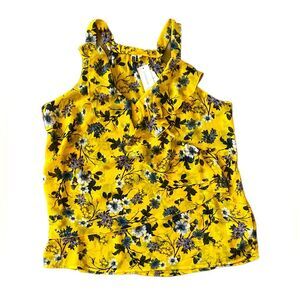 Ruffle tank top